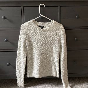 Cream Forever 21 pom-pom sweater!